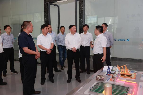 华碳科技首席科学家为省技术厅领导解读CCUS技术路线